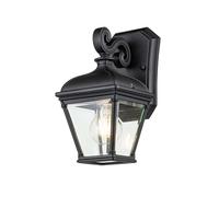 Lanterna Lampada Parete Casa Luce Esterna di Ingresso Vetro Trasparente Classico