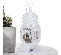Lanterna LED vintage lampada lanterna decorativa - Lampade antiche LED stile arabo a batteria con manico - Ornamenti per sala luce calda decorazione per la casa per centrotavola feste