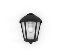 Lanterna Nera E27 + PortaLampada IP55 per Esterni - Fumagalli