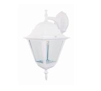 Lanterna da Giardino Bianca Applique Lampada da Parete Esterno Muro Con Braccio [EEK: A+++]