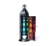 Lanterna Orientale Simboli 7 Chakra Colore Arcobaleno Lucerna Lampada Lumino