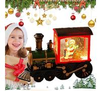 Lanterna Palla Di Neve - 5,31 X 1,97 X 3,46 Pollici Palline Da Neve De, Lanterne Ad Acqua | Decorazione Camino Scintillante Scintillante LED A Batterie, Figure Di Treno Decorazione