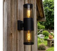 Lanterna Parete Esterno Apparecchio Facciata Movimento Acciaio Inox LED [EEK: F]