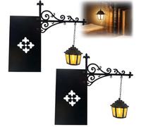 Lanterna per Biblioteca - Illuminazione Decorativa per Scaffali, Lampada da Libreria in Legno Vintage, Mini Lampada a Sospensione per Scaffale, Luce Magica da Lettura per Amanti dei Libri, Decorazione