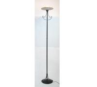 LANTERNA PIANTANA LAMPADA APPLIQUE PLAFONIERA VULCANO FERRO BATTUTO H.182
