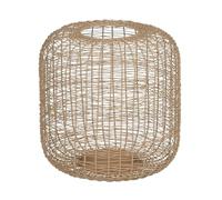 Lanterna portacandele beige 24 x 24 x 23 cm ferro