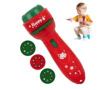 Lanterna Proiettore Giocattolo - Torce natalizie per bambini, torcia luce notturna, riconoscimento di immagini infantili, per viaggi, vacanze, asilo, asilo, bambini, ragazze, F