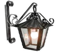 CRUCCOLINI Applique da Parete Vintage Rustiche Design Moderno da Esterno Lanterna da Giardino in Ferro battuto - LM20