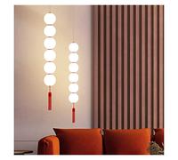 Lanterna Rossa Piccolo per la casa Moderna ciondoli lampade Balcone Lampada da Decorazione Cinese, lampadario Moderno LED, Illuminazione a soffitto