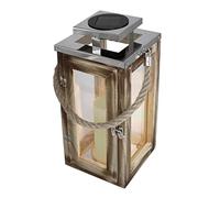 Lanterna solare con manico H28cm OAKY