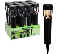 Lanterna solare da giardino con LED bianco caldo e pannello solare Ø7,2 x 40 cm