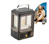 Lanterna solare, lanterna da campeggio solare, Lanterna della banca di potere di campeggio portatile, Lampada da giardino senza fili ricaricabile, della tenda a LED, lampada da tavolo all'aperto