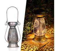 Lanterna Solare per Esterni,Görvitor Lanterna Solare a LED da Appendere per Esterni Lampada Solare Decorativa per Giardino,Lantern da Giardino IP44 Impermeabile per Terrazza Decorazione