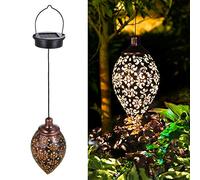 Lanterna solare per esterni, lanterna da giardino Tomshine, lampada solare decorativa a sospensione, lanterna solare a LED