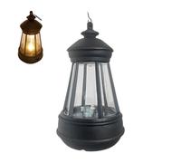 Lanterna solare per patio e esterno | piccola impermeabile e resistente alle intemperie decorativa | sospese | per terrazza balcone giardino sentiero villa esterna