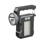 Lanterna solare ricaricabile di design piccolo Torcia solare luminosa per emergenze e attività all'aperto a LED