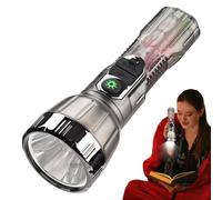 Lanterna solare ricaricabile, torcia LED portatile per esterni, batteria esterna regolabile, per campeggio, escursionismo, emergenze nautiche, caccia, casa