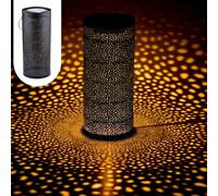 Lanterna Solare Scandinava Lampada Decorativa Per Balcone Giardino Feroe Nera