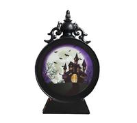 Lanterna spettrale, lanterna a candela a LED vintage per Halloween - Lanterna del castello spaventoso di Tombstone spaventoso cambio di colore,Lanterna decorativa portatile per la decorazione di