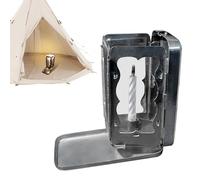 Lanterna Tascabile Pieghevole Con Candela, Lanterna Da Esterno Per Candela, Lanterna Porta Candela Vintage, Scatola Portacandele Portatile, Lanterna A Candela Decorativa For Escursionismo In Campeg