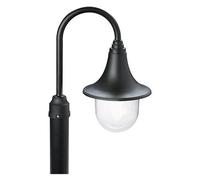 LANTERNA TESTA-PALO 'MARINE' 60 W - CM 41x22x33 NERO - DF 8042700