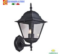 4 PEZZI LANTERNA LAMPADA ILLUMINAZIONE APPLIQUE PARETE MURO A BRACCIO COL.GHISA