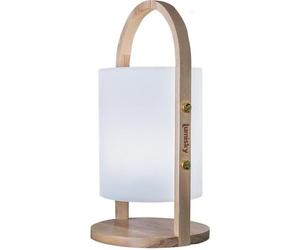 Lanterna wireless a LED Woody LUMISKY - H 37 cm - Bianco