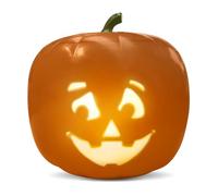Lanterna zucca ornamenti creativi con proiettore incorporato altoparlante comodino lampada animato canto zucca illuminazione ambientale mini ornamenti accessori fai da te