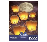 Lanternae Puzzle Puzzle Da 1000 Pezzi Gioco Di Sfidaans Adulti E Bambini Festivo Puzzle Impossibile Regalo Per La Decorazione Domestica 38x26cm/1000pcs