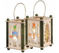 Lanterne con l'illuminazione LED, originale Monti Metalliferi dell'arte tradi...