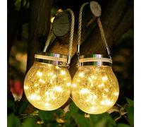 Lanterne da Esterno Solari 2 Pezzi 30 LED Lanterna Solare Esterno IP65