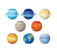 - Lanterne di carta - Set di sistemi , sospese colorate | Decorazione da soffitto per aula per scuola, scienza, compleanno, , lanterna, cameretta dei bambini, per feste
