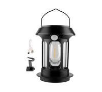 Lanterne per il giardino - Luci da appendere per esterni | Ornamenti impermeabili Luci da esterno | LED 4 modalità luce da campeggio per decorazione sentiero patio cortile decorazione