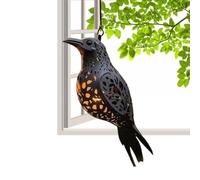 Lanterne Raven Per Esterno,Decorazione 3D Per Finestre - Lampada A Sospensione Per La Casa | Per Giardino, Patio, Portico, Ingresso, Cortile, Recinzione, Deck, Ringhiera, Soggiorno, Halloween