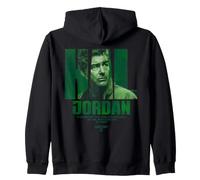 Lanterns HAL Jordan Big Name Felpa con Cappuccio