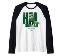 Lanterns HAL Jordan Big Name Maglia con Maniche Raglan