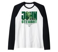 Lanterns John Stewart Big Name Maglia con Maniche Raglan
