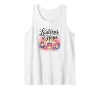 Lanterns of Hope - Consapevolezza del Cancro al Seno, Uomo e Donna Canotta