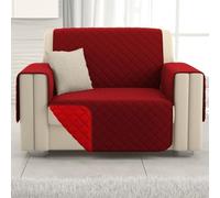 L'ANTICO ARCOLAIO - Copridivano 1 Posto con Braccioli, Antigraffio Gatto, Antiscivolo in Microfibra Double Face