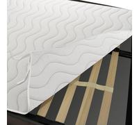L'ANTICO ARCOLAIO - Coprirete Una Piazza e Mezza Francese 140x200 con Lacci per Fissarlo Saldamente agli Angoli del Letto, Coprirete Trapuntato Prodotto Italiano, Materiale Anallergico e Antiacaro