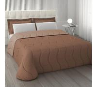L'ANTICO ARCOLAIO - Trapunta Una Piazza e Mezza Invernale (300gr/mq) Piumone Una Piazza e Mezza, Coperta Letto Moderna Double Face per Stagioni Fredde in Microfibra, Manifattura Made in Italy