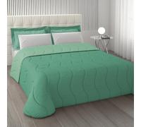 L'ANTICO ARCOLAIO - Trapunta Una Piazza e Mezza Invernale (300gr/mq) Piumone Una Piazza e Mezza, Coperta Letto Moderna Double Face per Stagioni Fredde in Microfibra, Manifattura Made in Italy