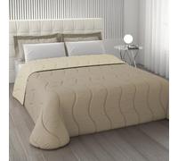 L'ANTICO ARCOLAIO - Trapunta Una Piazza e Mezza Invernale (300gr/mq) Piumone Una Piazza e Mezza, Coperta Letto Moderna Double Face per Stagioni Fredde in Microfibra, Manifattura Made in Italy
