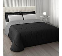 L'ANTICO ARCOLAIO - Trapunta Una Piazza e Mezza Invernale (300gr/mq) Piumone Una Piazza e Mezza, Coperta Letto Moderna Double Face per Stagioni Fredde in Microfibra, Manifattura Made in Italy