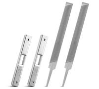 Lanties 4 strumenti di profondità, con lima piatta, per motosega, rastrello per catena e motosega, affilatrice per motosega, strumento di profondità