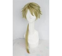 LanTing Bungou Stray Dogs Doppo Kunikida Green Lunga Parrucca Parrucca Accessori Da Adulti Donna, Fashion Capelli Festa, Cosplay, Costume Di Carnevale Halloween Woman Wigs