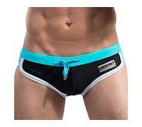 Lantra Besa Uomo Slip da Bagno Swim Swimming Briefs per Nuoto Estivo in Mare e Piscina CM (Tipo 7) - Nero (Dimensione Cinese XL)