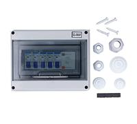 LANTRO JS Centralina, scatola di giunzione di protezione per interruttore automatico montata su guida DIN 230V per esterni(4 way)