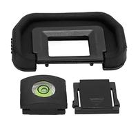 LANTRO JS Mirino Eyecup Kit per fotocamere Canon, protegge il mirino, include livella a spirito e copertura per scarpe fredde