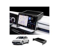LANTU Organizer per console centrale per VW Golf 8.5 Facelift si adatta dietro il display da 12,9 pollici VW Golf 2024 - 2026, contenitore contenitore portaoggetti in plastica accessori (nero)